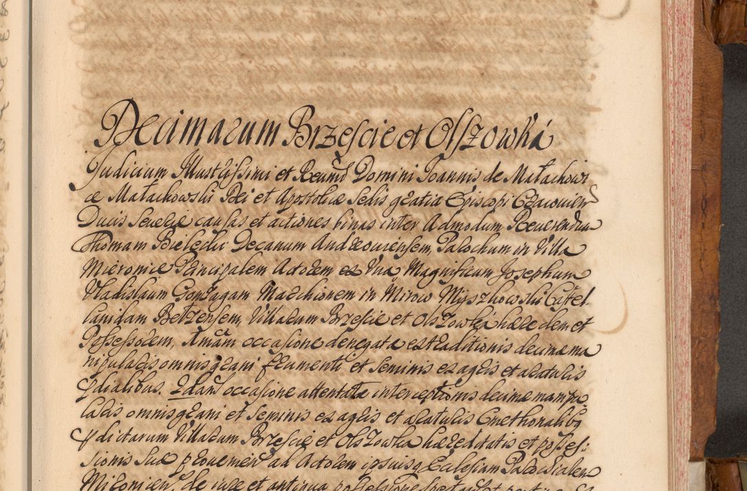 Zdjęcie nr 204 dla obiektu archiwalnego: Volumen V actorum episcopalium R. D. Joannis Małachowski, episcopi Cracoviensis, ducis Severiae per annos 1690 et 1691 acticatorum, quorum index ad finem praesentis voluminis exhibetur adnotatus