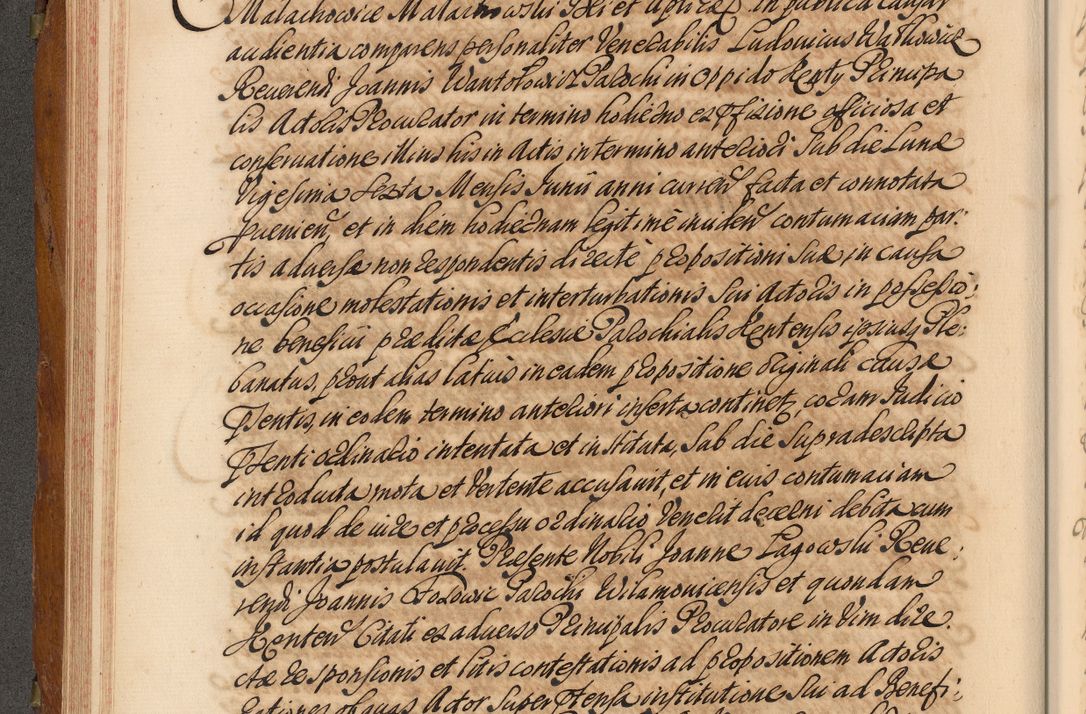 Zdjęcie nr 205 dla obiektu archiwalnego: Volumen V actorum episcopalium R. D. Joannis Małachowski, episcopi Cracoviensis, ducis Severiae per annos 1690 et 1691 acticatorum, quorum index ad finem praesentis voluminis exhibetur adnotatus