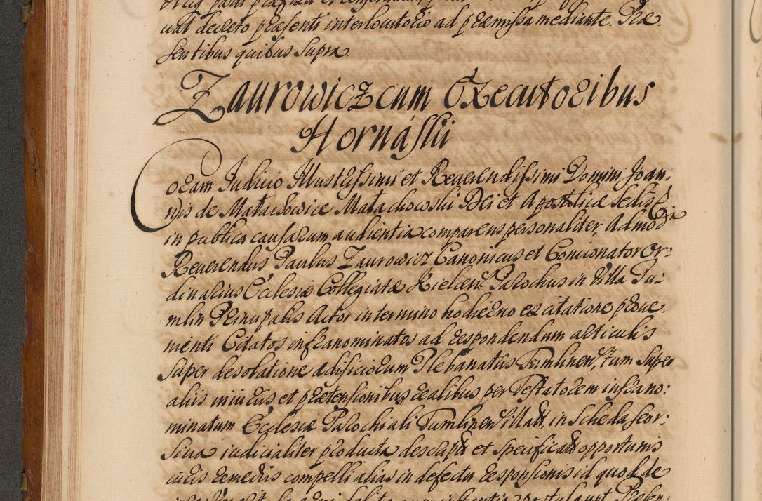 Zdjęcie nr 207 dla obiektu archiwalnego: Volumen V actorum episcopalium R. D. Joannis Małachowski, episcopi Cracoviensis, ducis Severiae per annos 1690 et 1691 acticatorum, quorum index ad finem praesentis voluminis exhibetur adnotatus