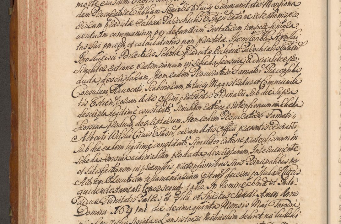 Zdjęcie nr 597 dla obiektu archiwalnego: Volumen V actorum episcopalium R. D. Joannis Małachowski, episcopi Cracoviensis, ducis Severiae per annos 1690 et 1691 acticatorum, quorum index ad finem praesentis voluminis exhibetur adnotatus