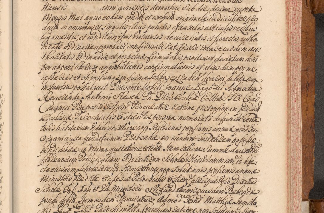 Zdjęcie nr 596 dla obiektu archiwalnego: Volumen V actorum episcopalium R. D. Joannis Małachowski, episcopi Cracoviensis, ducis Severiae per annos 1690 et 1691 acticatorum, quorum index ad finem praesentis voluminis exhibetur adnotatus