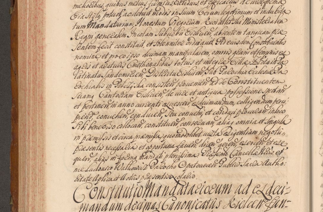 Zdjęcie nr 587 dla obiektu archiwalnego: Volumen V actorum episcopalium R. D. Joannis Małachowski, episcopi Cracoviensis, ducis Severiae per annos 1690 et 1691 acticatorum, quorum index ad finem praesentis voluminis exhibetur adnotatus