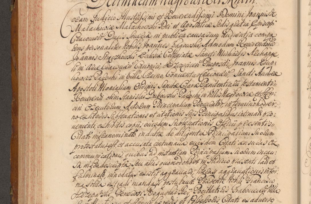 Zdjęcie nr 577 dla obiektu archiwalnego: Volumen V actorum episcopalium R. D. Joannis Małachowski, episcopi Cracoviensis, ducis Severiae per annos 1690 et 1691 acticatorum, quorum index ad finem praesentis voluminis exhibetur adnotatus