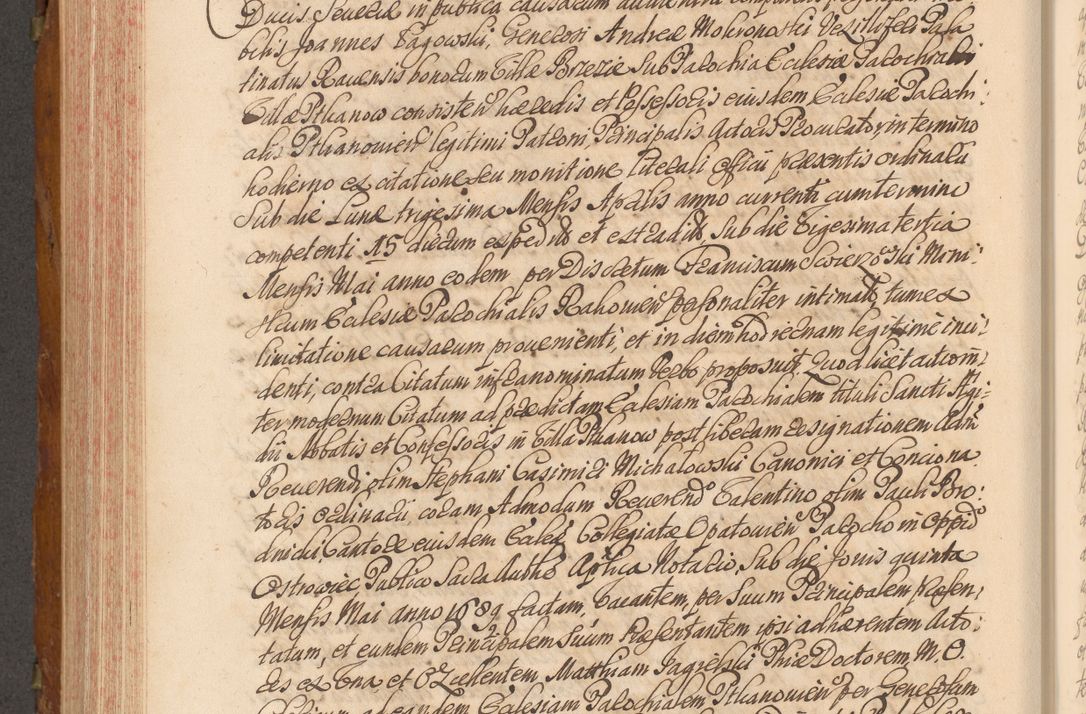 Zdjęcie nr 567 dla obiektu archiwalnego: Volumen V actorum episcopalium R. D. Joannis Małachowski, episcopi Cracoviensis, ducis Severiae per annos 1690 et 1691 acticatorum, quorum index ad finem praesentis voluminis exhibetur adnotatus