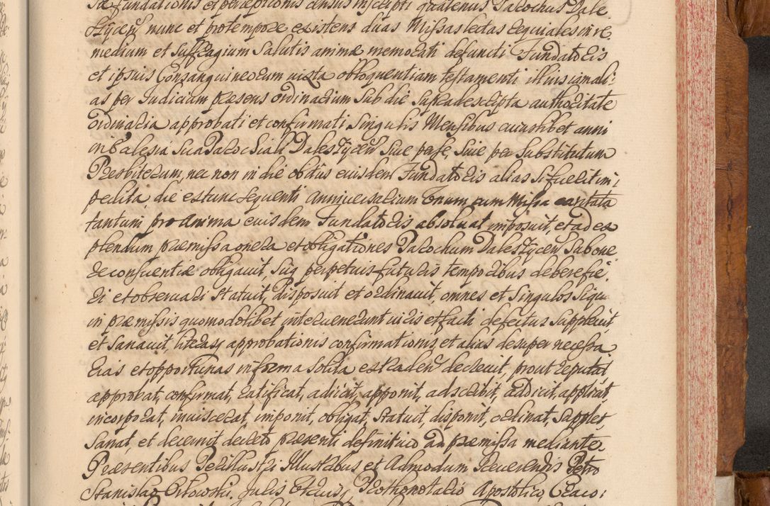 Zdjęcie nr 566 dla obiektu archiwalnego: Volumen V actorum episcopalium R. D. Joannis Małachowski, episcopi Cracoviensis, ducis Severiae per annos 1690 et 1691 acticatorum, quorum index ad finem praesentis voluminis exhibetur adnotatus