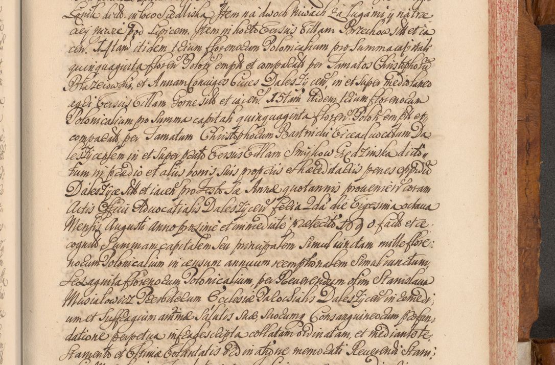 Zdjęcie nr 562 dla obiektu archiwalnego: Volumen V actorum episcopalium R. D. Joannis Małachowski, episcopi Cracoviensis, ducis Severiae per annos 1690 et 1691 acticatorum, quorum index ad finem praesentis voluminis exhibetur adnotatus