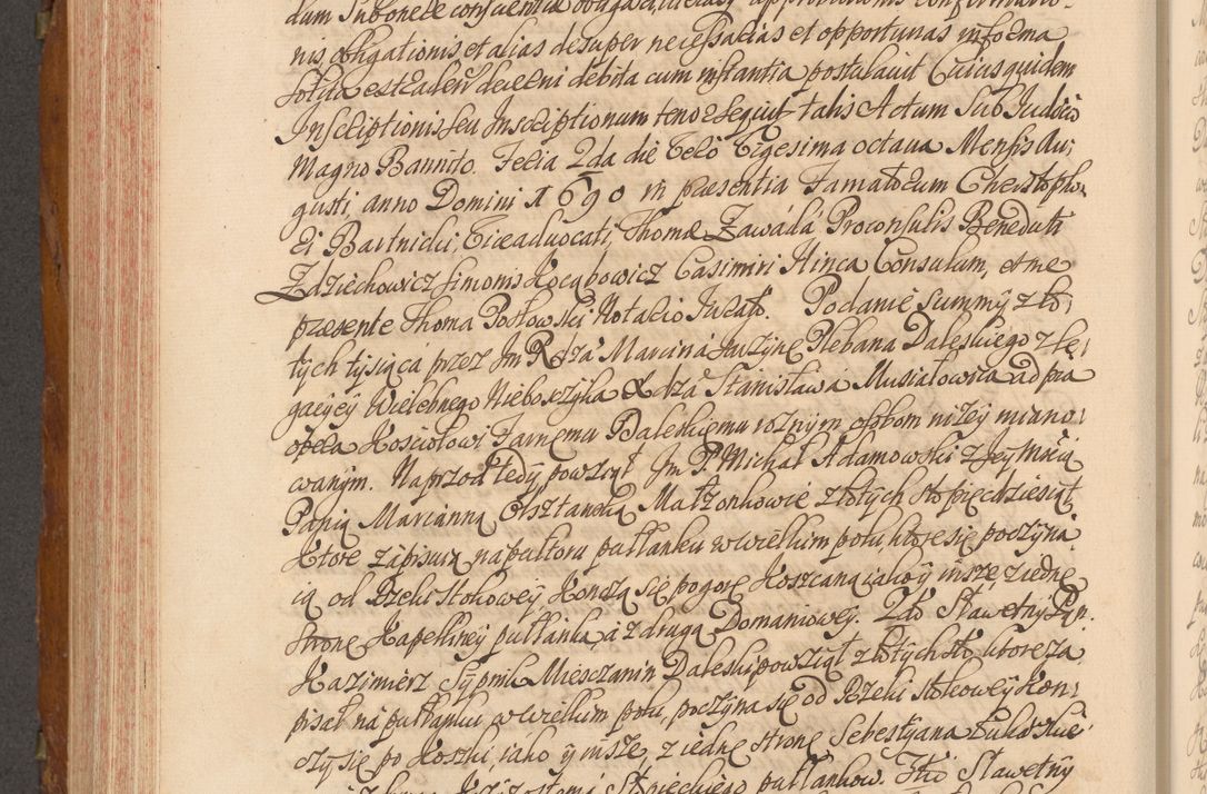 Zdjęcie nr 563 dla obiektu archiwalnego: Volumen V actorum episcopalium R. D. Joannis Małachowski, episcopi Cracoviensis, ducis Severiae per annos 1690 et 1691 acticatorum, quorum index ad finem praesentis voluminis exhibetur adnotatus