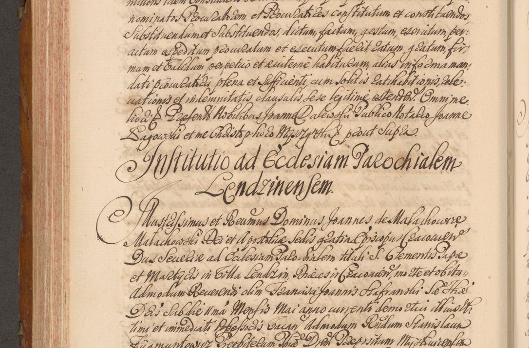 Zdjęcie nr 557 dla obiektu archiwalnego: Volumen V actorum episcopalium R. D. Joannis Małachowski, episcopi Cracoviensis, ducis Severiae per annos 1690 et 1691 acticatorum, quorum index ad finem praesentis voluminis exhibetur adnotatus