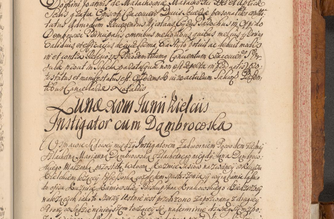 Zdjęcie nr 552 dla obiektu archiwalnego: Volumen V actorum episcopalium R. D. Joannis Małachowski, episcopi Cracoviensis, ducis Severiae per annos 1690 et 1691 acticatorum, quorum index ad finem praesentis voluminis exhibetur adnotatus