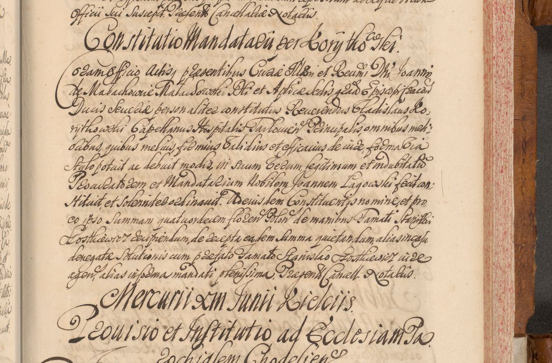 Zdjęcie nr 550 dla obiektu archiwalnego: Volumen V actorum episcopalium R. D. Joannis Małachowski, episcopi Cracoviensis, ducis Severiae per annos 1690 et 1691 acticatorum, quorum index ad finem praesentis voluminis exhibetur adnotatus