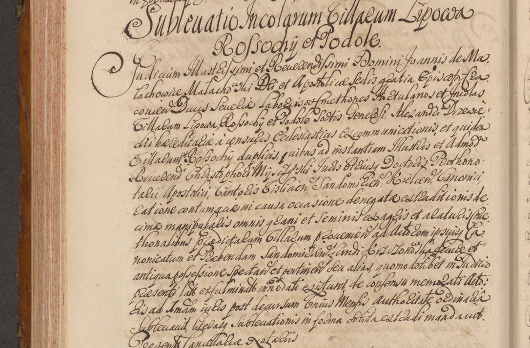 Zdjęcie nr 549 dla obiektu archiwalnego: Volumen V actorum episcopalium R. D. Joannis Małachowski, episcopi Cracoviensis, ducis Severiae per annos 1690 et 1691 acticatorum, quorum index ad finem praesentis voluminis exhibetur adnotatus