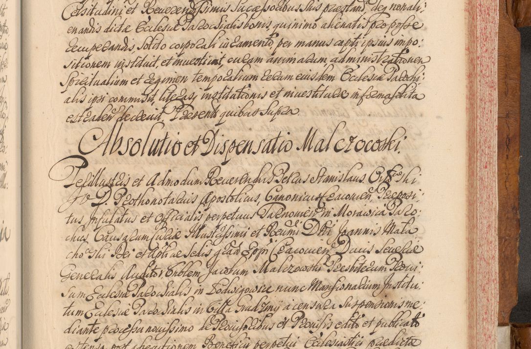 Zdjęcie nr 544 dla obiektu archiwalnego: Volumen V actorum episcopalium R. D. Joannis Małachowski, episcopi Cracoviensis, ducis Severiae per annos 1690 et 1691 acticatorum, quorum index ad finem praesentis voluminis exhibetur adnotatus