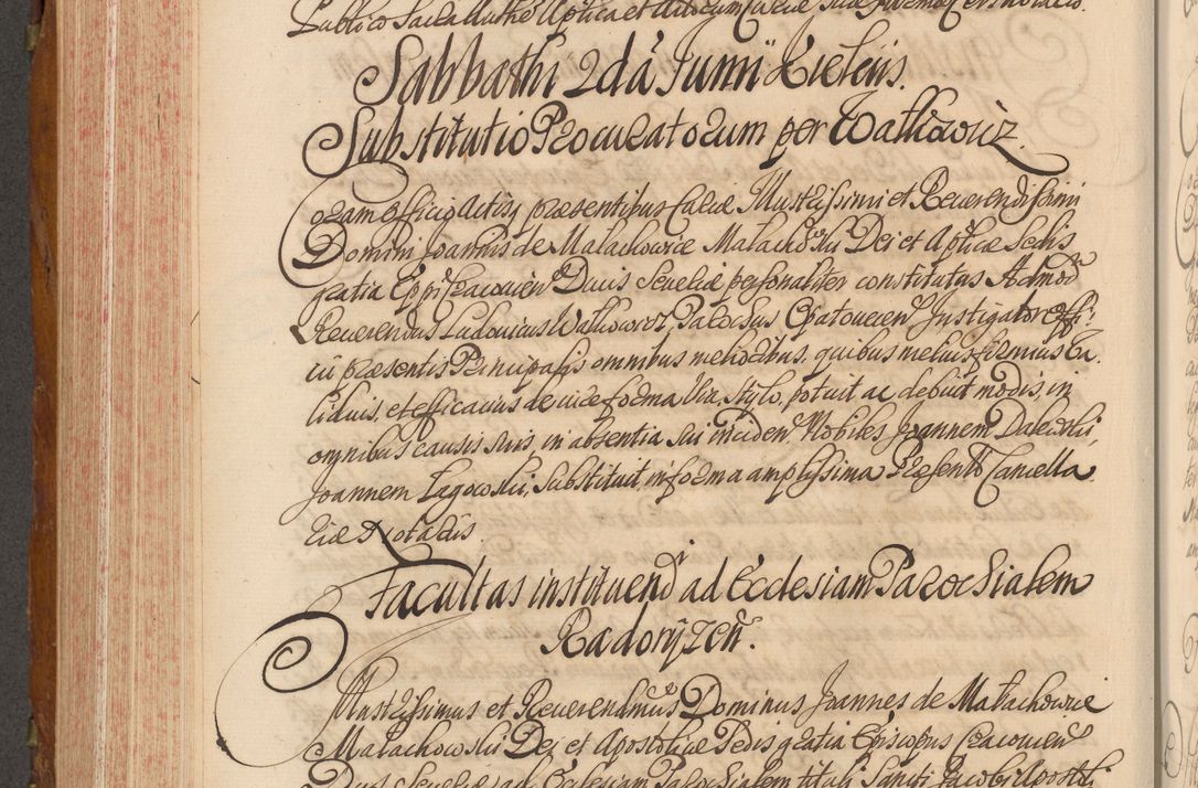 Zdjęcie nr 541 dla obiektu archiwalnego: Volumen V actorum episcopalium R. D. Joannis Małachowski, episcopi Cracoviensis, ducis Severiae per annos 1690 et 1691 acticatorum, quorum index ad finem praesentis voluminis exhibetur adnotatus