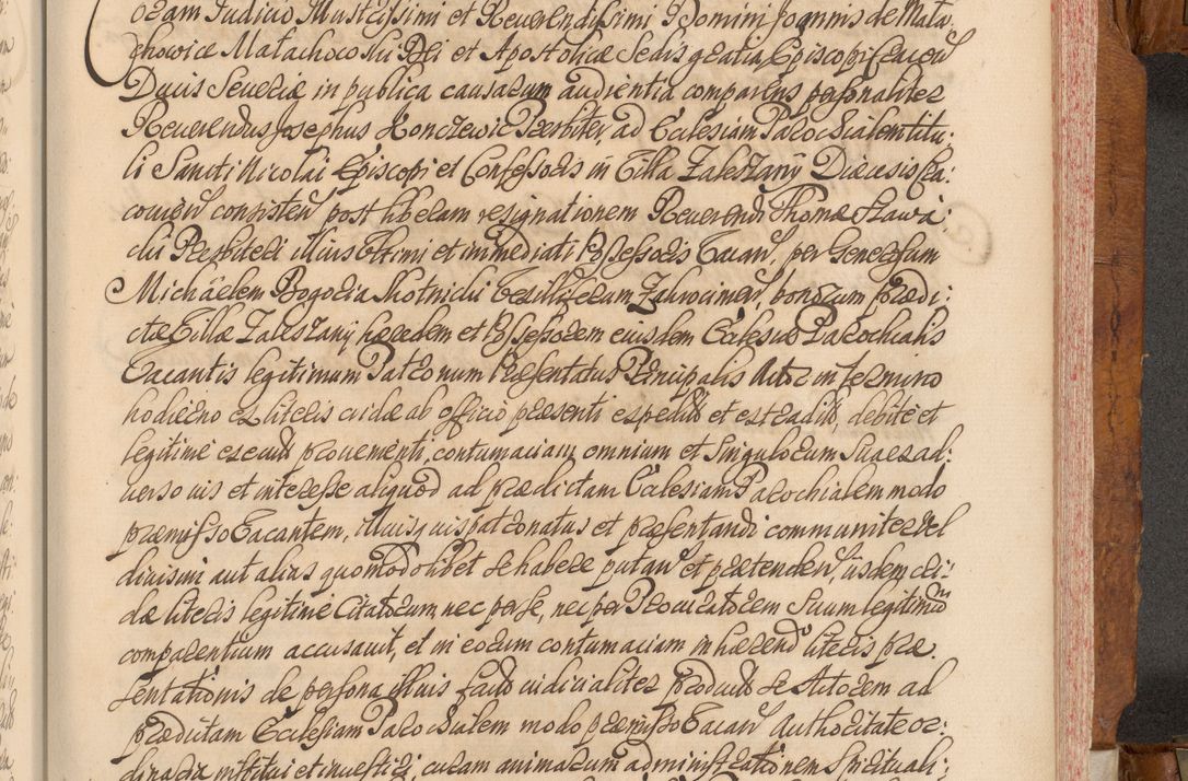 Zdjęcie nr 534 dla obiektu archiwalnego: Volumen V actorum episcopalium R. D. Joannis Małachowski, episcopi Cracoviensis, ducis Severiae per annos 1690 et 1691 acticatorum, quorum index ad finem praesentis voluminis exhibetur adnotatus