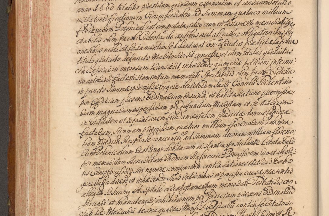 Zdjęcie nr 527 dla obiektu archiwalnego: Volumen V actorum episcopalium R. D. Joannis Małachowski, episcopi Cracoviensis, ducis Severiae per annos 1690 et 1691 acticatorum, quorum index ad finem praesentis voluminis exhibetur adnotatus