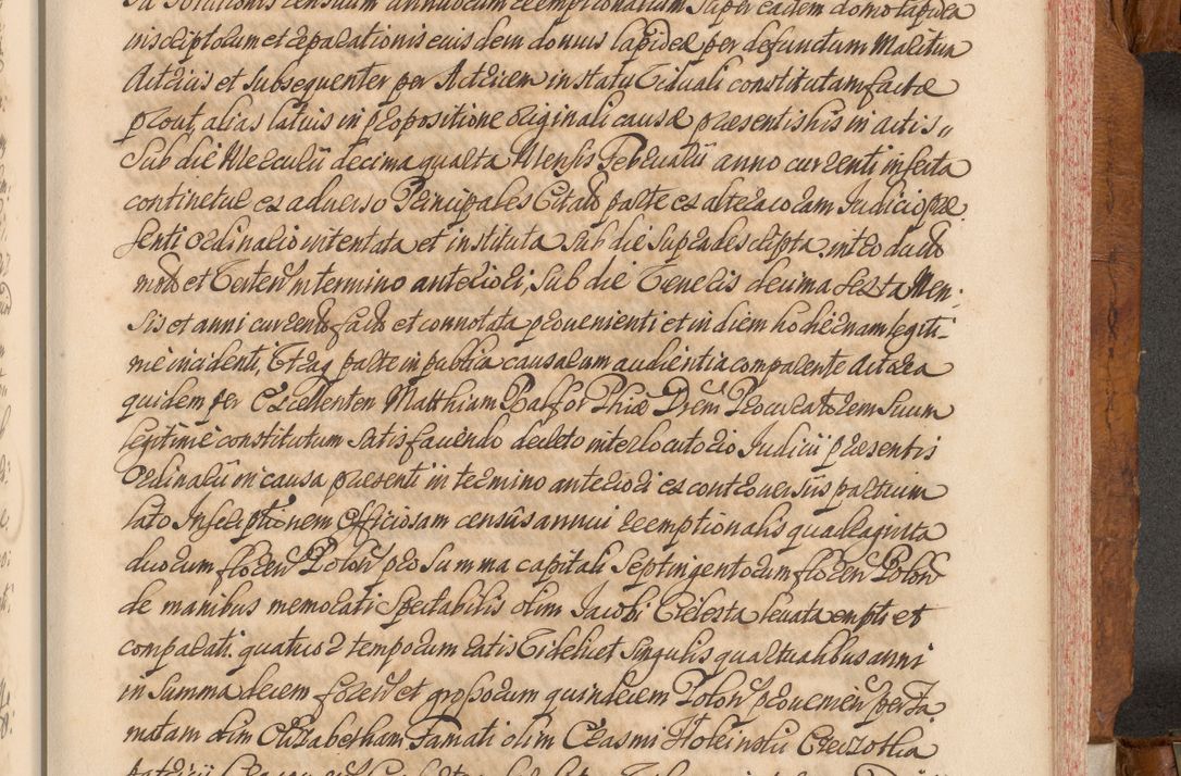 Zdjęcie nr 526 dla obiektu archiwalnego: Volumen V actorum episcopalium R. D. Joannis Małachowski, episcopi Cracoviensis, ducis Severiae per annos 1690 et 1691 acticatorum, quorum index ad finem praesentis voluminis exhibetur adnotatus