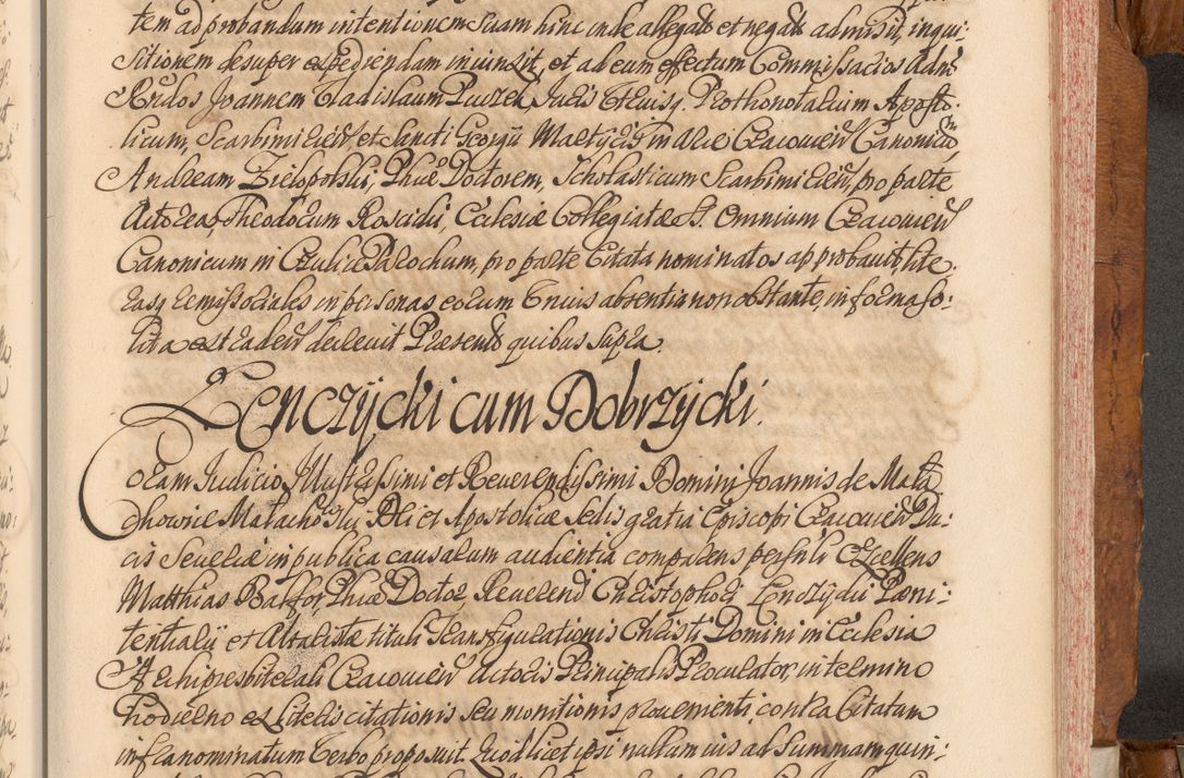 Zdjęcie nr 524 dla obiektu archiwalnego: Volumen V actorum episcopalium R. D. Joannis Małachowski, episcopi Cracoviensis, ducis Severiae per annos 1690 et 1691 acticatorum, quorum index ad finem praesentis voluminis exhibetur adnotatus