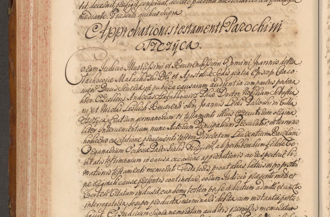 Zdjęcie nr 521 dla obiektu archiwalnego: Volumen V actorum episcopalium R. D. Joannis Małachowski, episcopi Cracoviensis, ducis Severiae per annos 1690 et 1691 acticatorum, quorum index ad finem praesentis voluminis exhibetur adnotatus