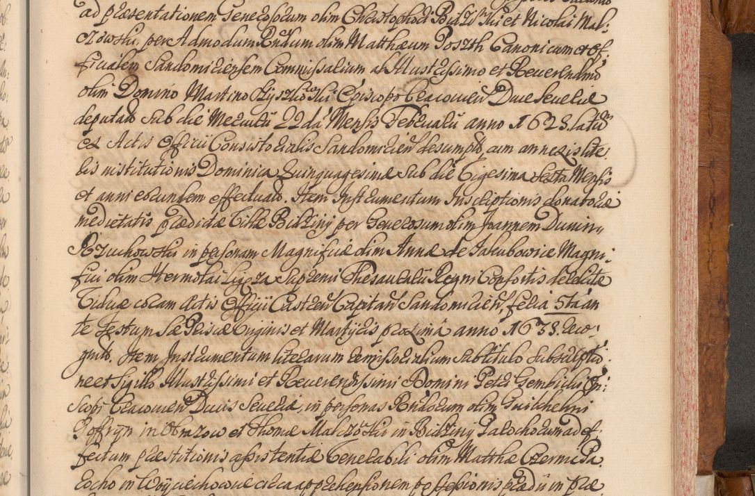 Zdjęcie nr 520 dla obiektu archiwalnego: Volumen V actorum episcopalium R. D. Joannis Małachowski, episcopi Cracoviensis, ducis Severiae per annos 1690 et 1691 acticatorum, quorum index ad finem praesentis voluminis exhibetur adnotatus