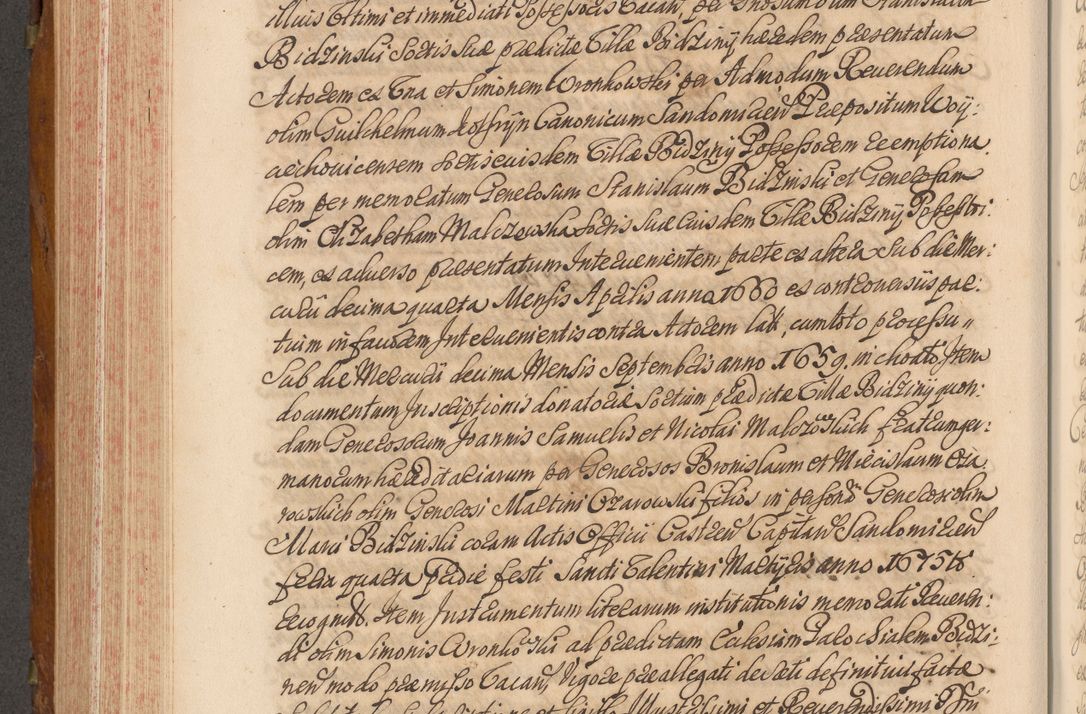 Zdjęcie nr 517 dla obiektu archiwalnego: Volumen V actorum episcopalium R. D. Joannis Małachowski, episcopi Cracoviensis, ducis Severiae per annos 1690 et 1691 acticatorum, quorum index ad finem praesentis voluminis exhibetur adnotatus