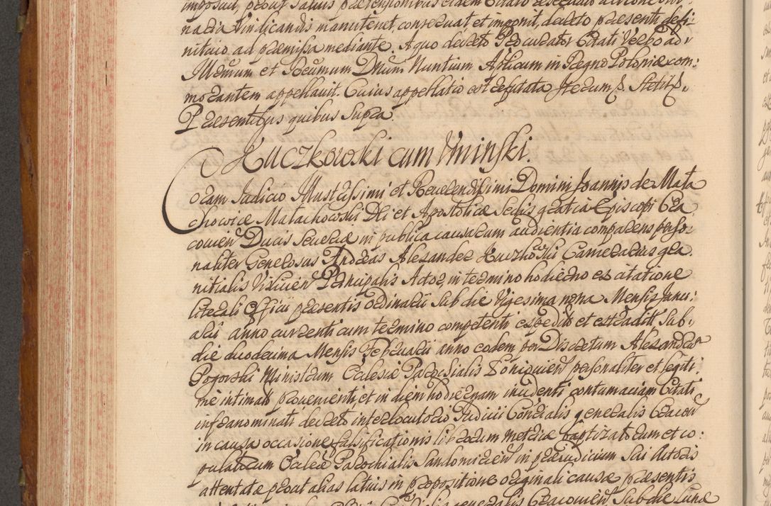 Zdjęcie nr 505 dla obiektu archiwalnego: Volumen V actorum episcopalium R. D. Joannis Małachowski, episcopi Cracoviensis, ducis Severiae per annos 1690 et 1691 acticatorum, quorum index ad finem praesentis voluminis exhibetur adnotatus