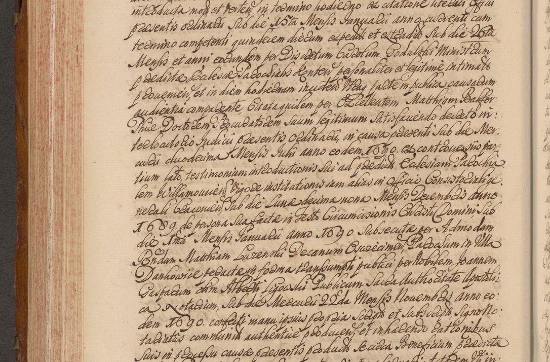 Zdjęcie nr 503 dla obiektu archiwalnego: Volumen V actorum episcopalium R. D. Joannis Małachowski, episcopi Cracoviensis, ducis Severiae per annos 1690 et 1691 acticatorum, quorum index ad finem praesentis voluminis exhibetur adnotatus