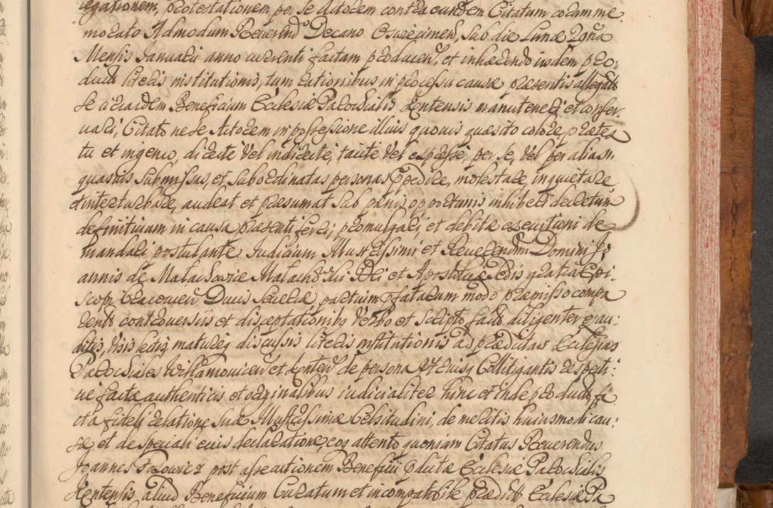 Zdjęcie nr 504 dla obiektu archiwalnego: Volumen V actorum episcopalium R. D. Joannis Małachowski, episcopi Cracoviensis, ducis Severiae per annos 1690 et 1691 acticatorum, quorum index ad finem praesentis voluminis exhibetur adnotatus