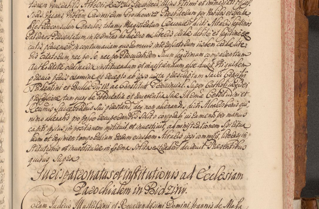 Zdjęcie nr 498 dla obiektu archiwalnego: Volumen V actorum episcopalium R. D. Joannis Małachowski, episcopi Cracoviensis, ducis Severiae per annos 1690 et 1691 acticatorum, quorum index ad finem praesentis voluminis exhibetur adnotatus