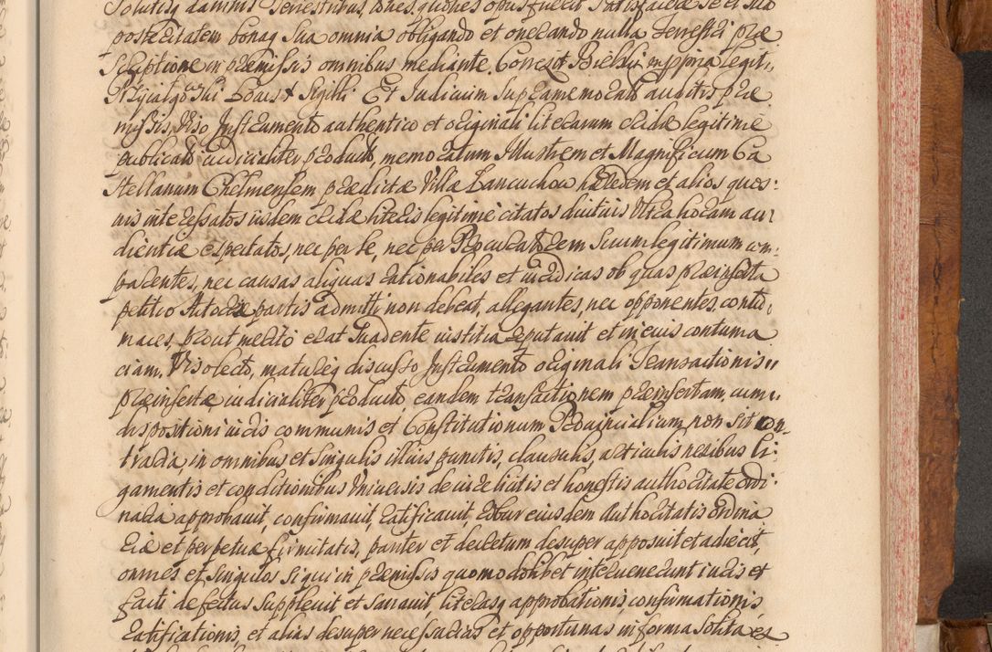 Zdjęcie nr 488 dla obiektu archiwalnego: Volumen V actorum episcopalium R. D. Joannis Małachowski, episcopi Cracoviensis, ducis Severiae per annos 1690 et 1691 acticatorum, quorum index ad finem praesentis voluminis exhibetur adnotatus