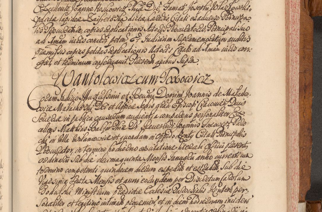 Zdjęcie nr 478 dla obiektu archiwalnego: Volumen V actorum episcopalium R. D. Joannis Małachowski, episcopi Cracoviensis, ducis Severiae per annos 1690 et 1691 acticatorum, quorum index ad finem praesentis voluminis exhibetur adnotatus