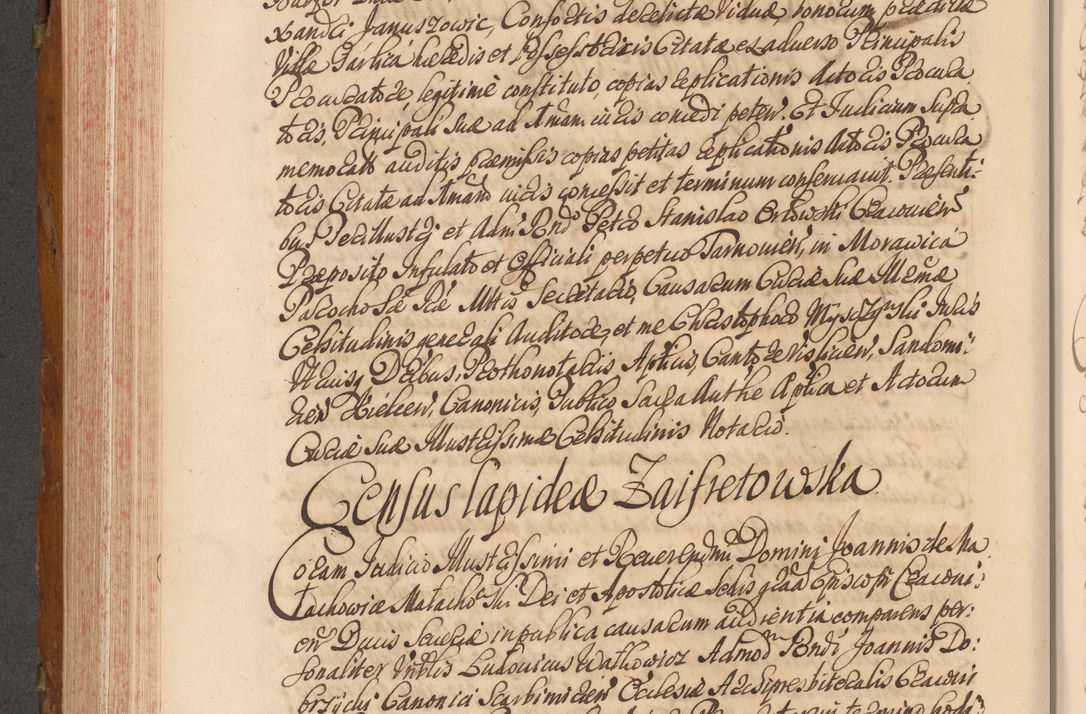 Zdjęcie nr 477 dla obiektu archiwalnego: Volumen V actorum episcopalium R. D. Joannis Małachowski, episcopi Cracoviensis, ducis Severiae per annos 1690 et 1691 acticatorum, quorum index ad finem praesentis voluminis exhibetur adnotatus