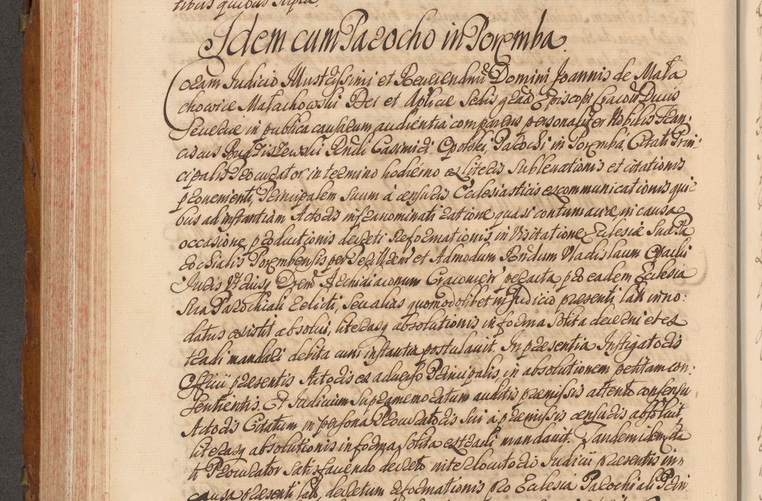 Zdjęcie nr 473 dla obiektu archiwalnego: Volumen V actorum episcopalium R. D. Joannis Małachowski, episcopi Cracoviensis, ducis Severiae per annos 1690 et 1691 acticatorum, quorum index ad finem praesentis voluminis exhibetur adnotatus