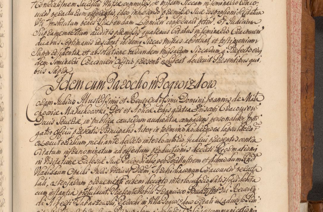 Zdjęcie nr 472 dla obiektu archiwalnego: Volumen V actorum episcopalium R. D. Joannis Małachowski, episcopi Cracoviensis, ducis Severiae per annos 1690 et 1691 acticatorum, quorum index ad finem praesentis voluminis exhibetur adnotatus