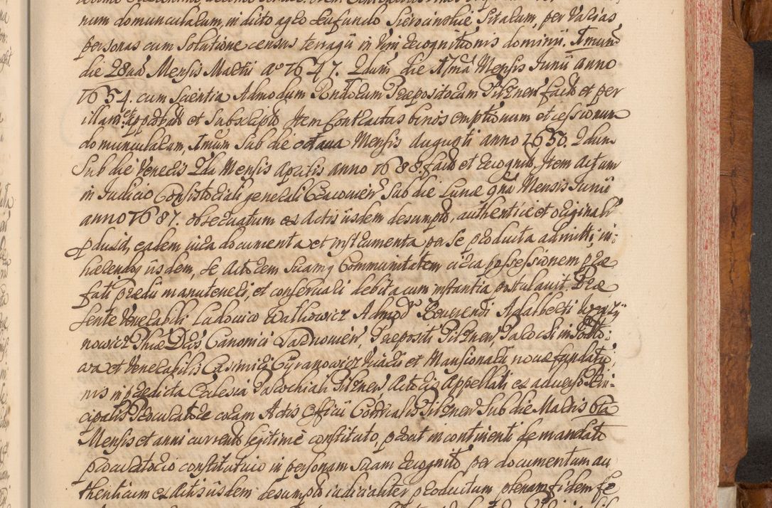 Zdjęcie nr 468 dla obiektu archiwalnego: Volumen V actorum episcopalium R. D. Joannis Małachowski, episcopi Cracoviensis, ducis Severiae per annos 1690 et 1691 acticatorum, quorum index ad finem praesentis voluminis exhibetur adnotatus