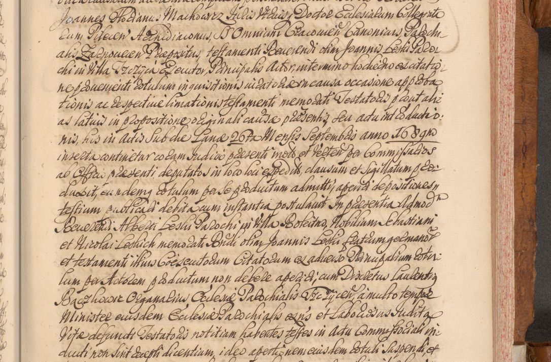 Zdjęcie nr 462 dla obiektu archiwalnego: Volumen V actorum episcopalium R. D. Joannis Małachowski, episcopi Cracoviensis, ducis Severiae per annos 1690 et 1691 acticatorum, quorum index ad finem praesentis voluminis exhibetur adnotatus
