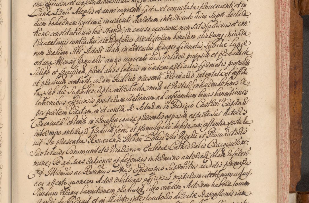 Zdjęcie nr 454 dla obiektu archiwalnego: Volumen V actorum episcopalium R. D. Joannis Małachowski, episcopi Cracoviensis, ducis Severiae per annos 1690 et 1691 acticatorum, quorum index ad finem praesentis voluminis exhibetur adnotatus