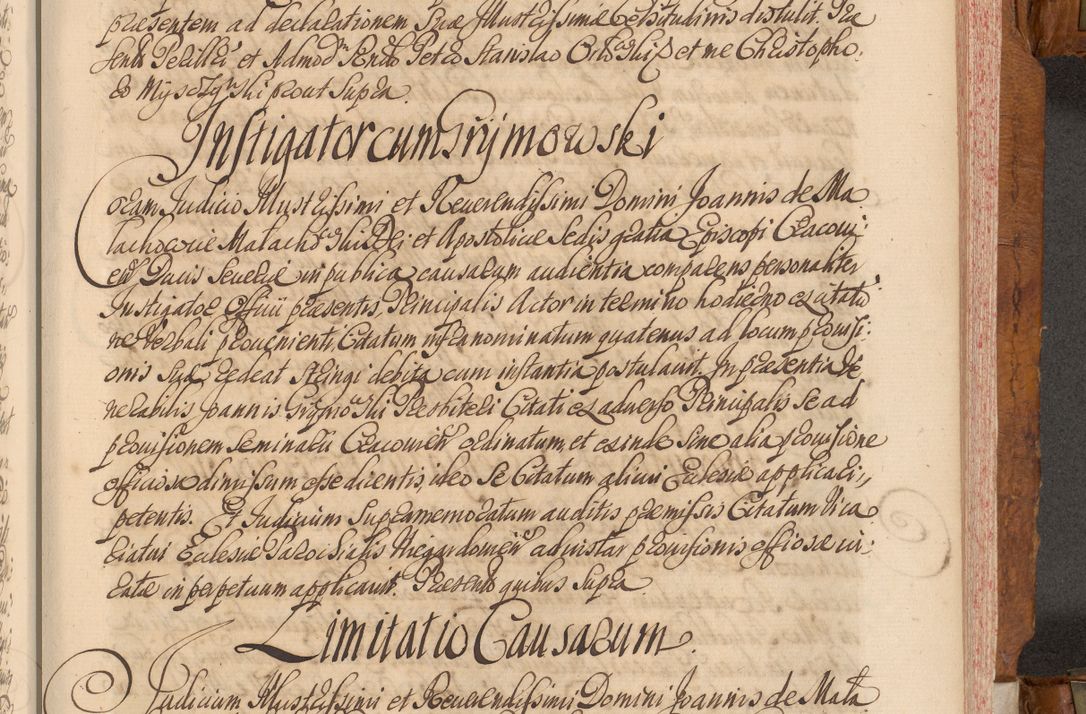 Zdjęcie nr 450 dla obiektu archiwalnego: Volumen V actorum episcopalium R. D. Joannis Małachowski, episcopi Cracoviensis, ducis Severiae per annos 1690 et 1691 acticatorum, quorum index ad finem praesentis voluminis exhibetur adnotatus