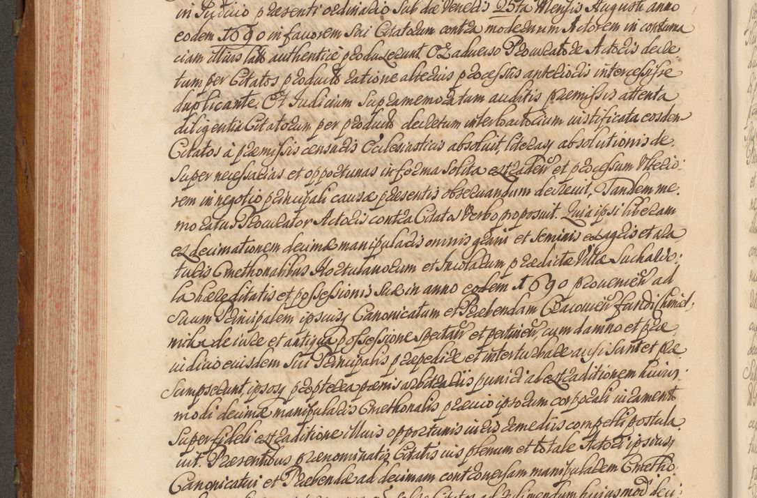 Zdjęcie nr 447 dla obiektu archiwalnego: Volumen V actorum episcopalium R. D. Joannis Małachowski, episcopi Cracoviensis, ducis Severiae per annos 1690 et 1691 acticatorum, quorum index ad finem praesentis voluminis exhibetur adnotatus
