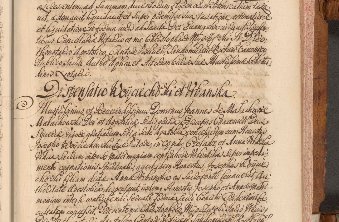 Zdjęcie nr 440 dla obiektu archiwalnego: Volumen V actorum episcopalium R. D. Joannis Małachowski, episcopi Cracoviensis, ducis Severiae per annos 1690 et 1691 acticatorum, quorum index ad finem praesentis voluminis exhibetur adnotatus