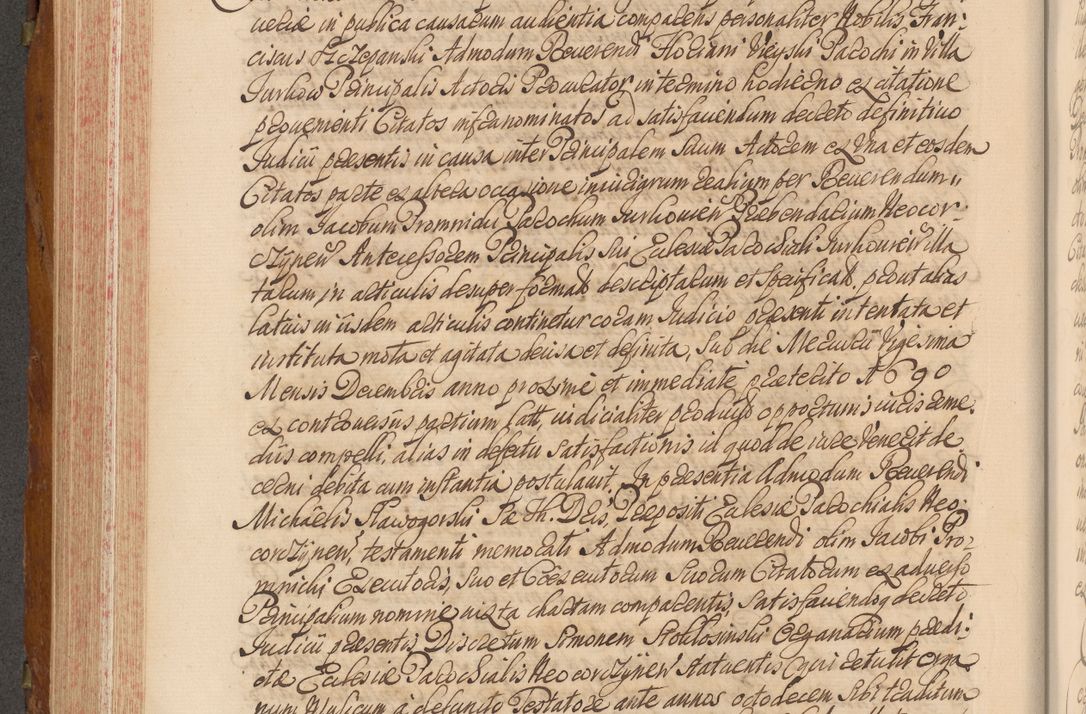 Zdjęcie nr 437 dla obiektu archiwalnego: Volumen V actorum episcopalium R. D. Joannis Małachowski, episcopi Cracoviensis, ducis Severiae per annos 1690 et 1691 acticatorum, quorum index ad finem praesentis voluminis exhibetur adnotatus