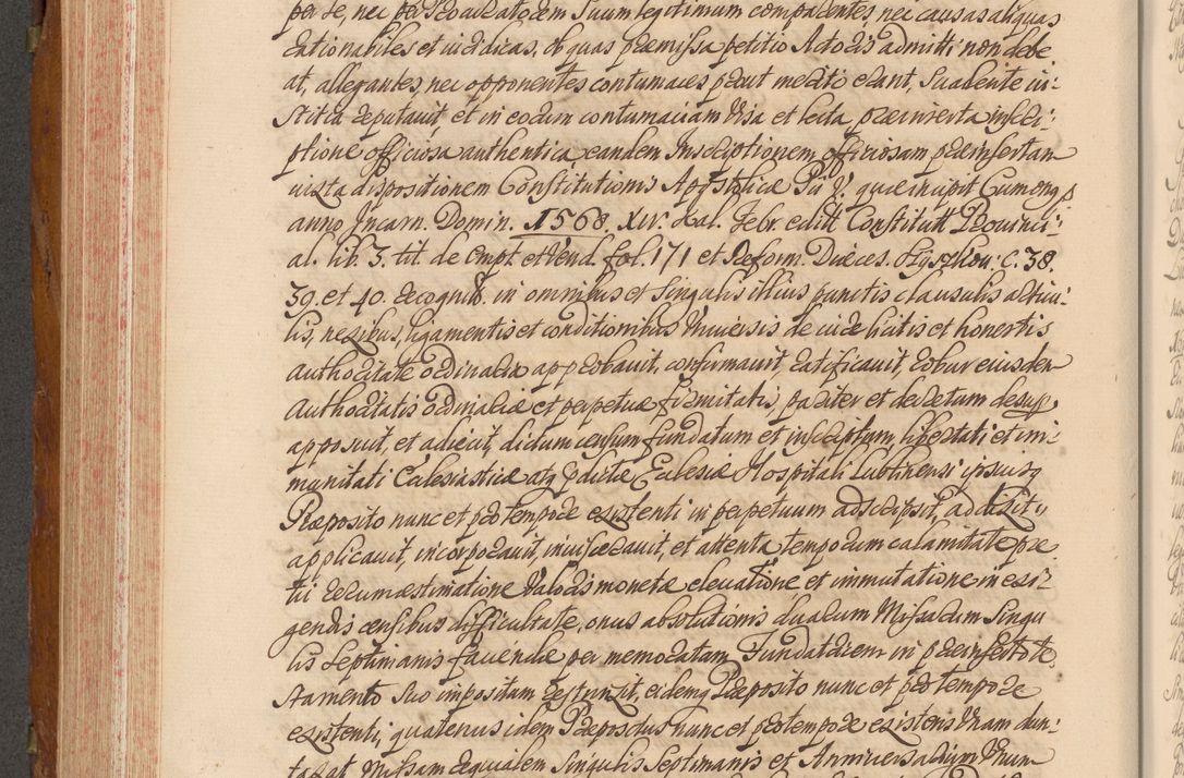Zdjęcie nr 427 dla obiektu archiwalnego: Volumen V actorum episcopalium R. D. Joannis Małachowski, episcopi Cracoviensis, ducis Severiae per annos 1690 et 1691 acticatorum, quorum index ad finem praesentis voluminis exhibetur adnotatus