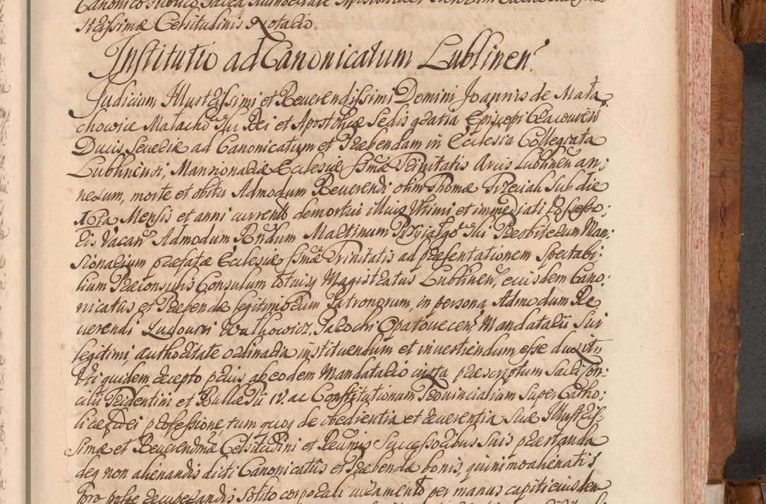 Zdjęcie nr 428 dla obiektu archiwalnego: Volumen V actorum episcopalium R. D. Joannis Małachowski, episcopi Cracoviensis, ducis Severiae per annos 1690 et 1691 acticatorum, quorum index ad finem praesentis voluminis exhibetur adnotatus