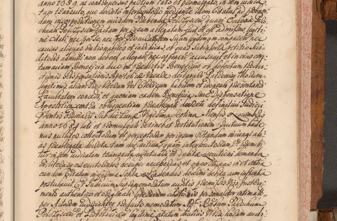 Zdjęcie nr 420 dla obiektu archiwalnego: Volumen V actorum episcopalium R. D. Joannis Małachowski, episcopi Cracoviensis, ducis Severiae per annos 1690 et 1691 acticatorum, quorum index ad finem praesentis voluminis exhibetur adnotatus