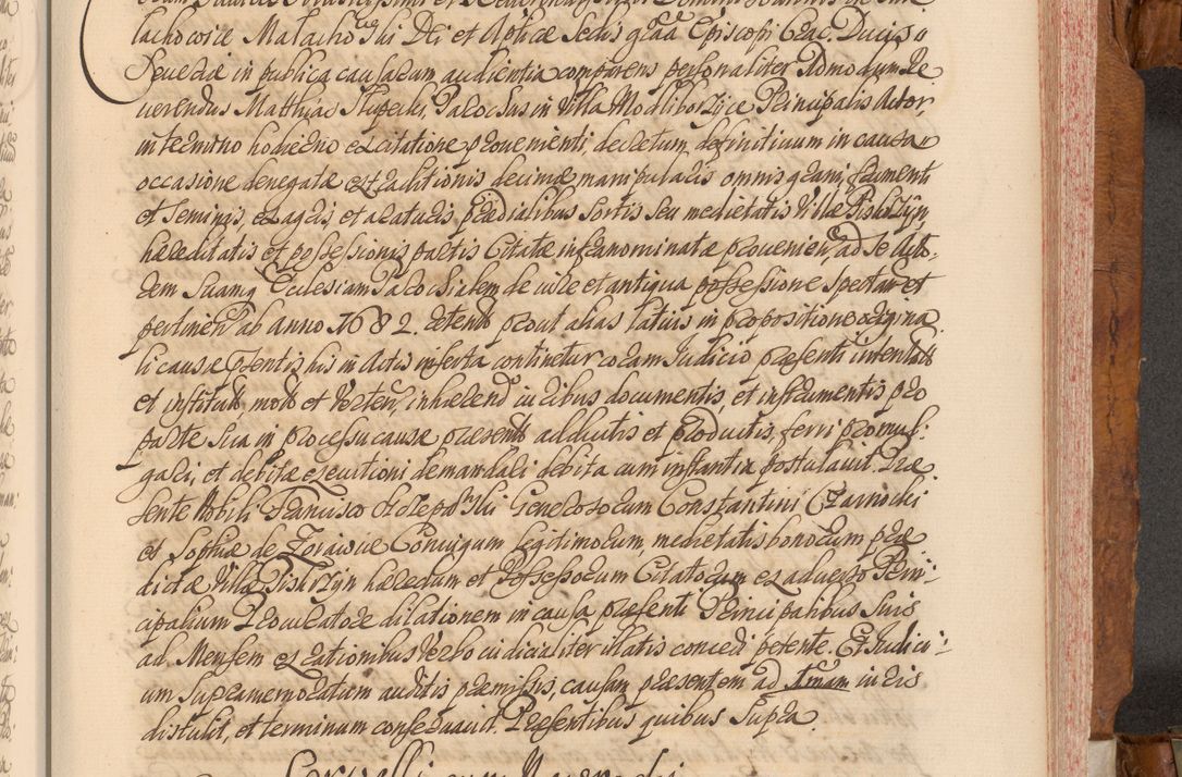 Zdjęcie nr 416 dla obiektu archiwalnego: Volumen V actorum episcopalium R. D. Joannis Małachowski, episcopi Cracoviensis, ducis Severiae per annos 1690 et 1691 acticatorum, quorum index ad finem praesentis voluminis exhibetur adnotatus