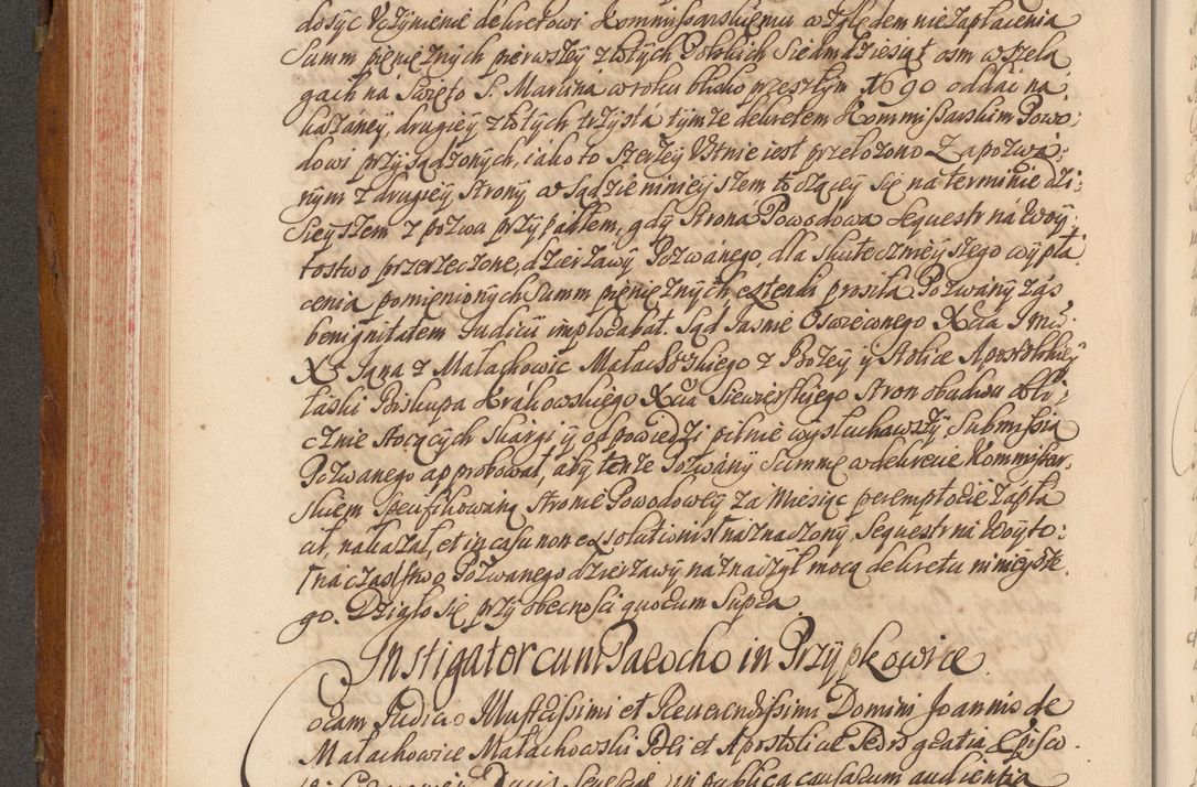 Zdjęcie nr 411 dla obiektu archiwalnego: Volumen V actorum episcopalium R. D. Joannis Małachowski, episcopi Cracoviensis, ducis Severiae per annos 1690 et 1691 acticatorum, quorum index ad finem praesentis voluminis exhibetur adnotatus