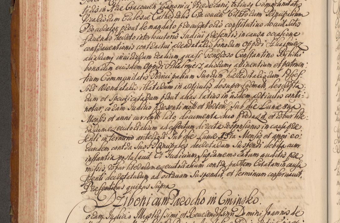 Zdjęcie nr 407 dla obiektu archiwalnego: Volumen V actorum episcopalium R. D. Joannis Małachowski, episcopi Cracoviensis, ducis Severiae per annos 1690 et 1691 acticatorum, quorum index ad finem praesentis voluminis exhibetur adnotatus