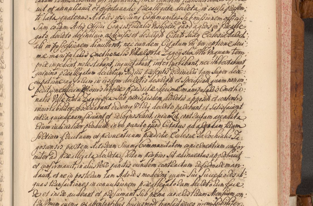 Zdjęcie nr 406 dla obiektu archiwalnego: Volumen V actorum episcopalium R. D. Joannis Małachowski, episcopi Cracoviensis, ducis Severiae per annos 1690 et 1691 acticatorum, quorum index ad finem praesentis voluminis exhibetur adnotatus