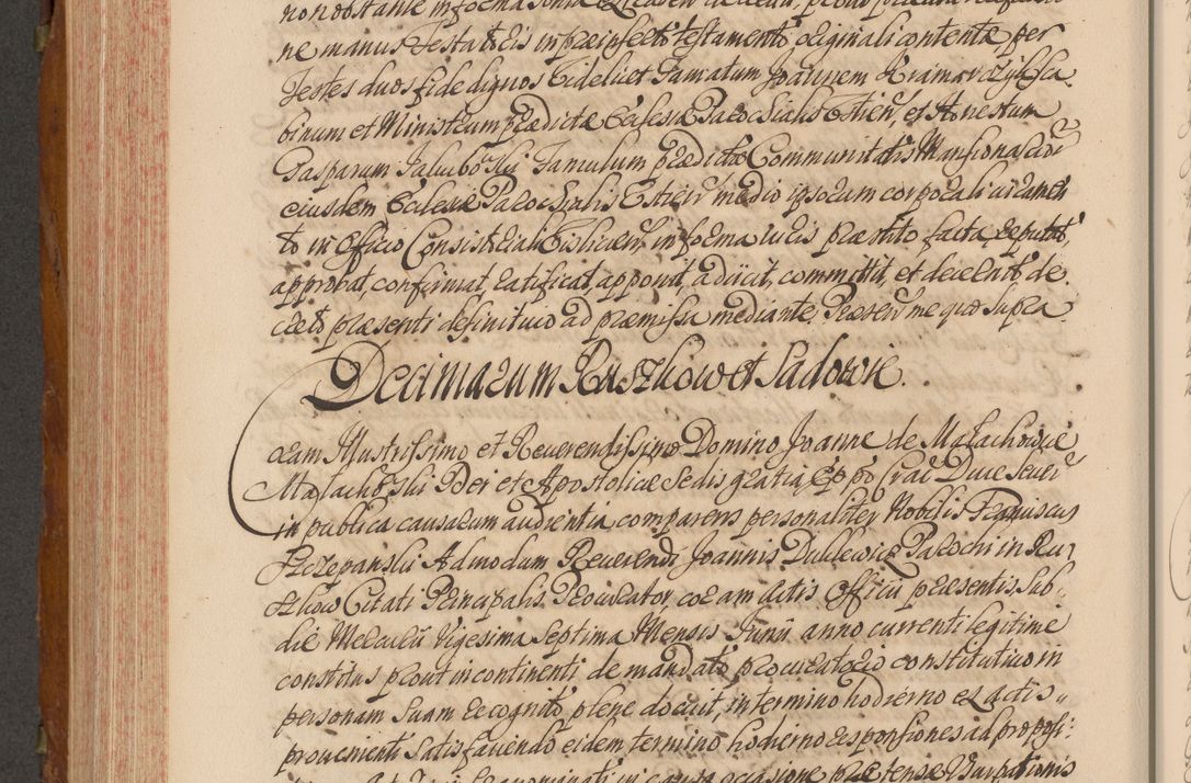 Zdjęcie nr 603 dla obiektu archiwalnego: Volumen V actorum episcopalium R. D. Joannis Małachowski, episcopi Cracoviensis, ducis Severiae per annos 1690 et 1691 acticatorum, quorum index ad finem praesentis voluminis exhibetur adnotatus