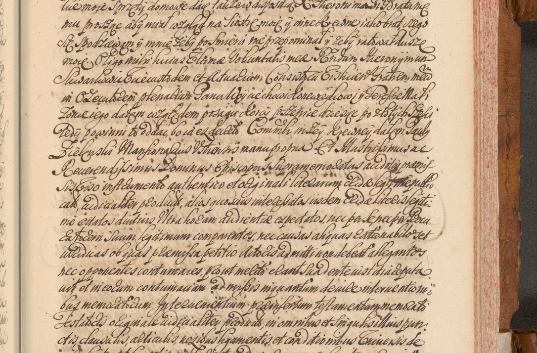 Zdjęcie nr 602 dla obiektu archiwalnego: Volumen V actorum episcopalium R. D. Joannis Małachowski, episcopi Cracoviensis, ducis Severiae per annos 1690 et 1691 acticatorum, quorum index ad finem praesentis voluminis exhibetur adnotatus