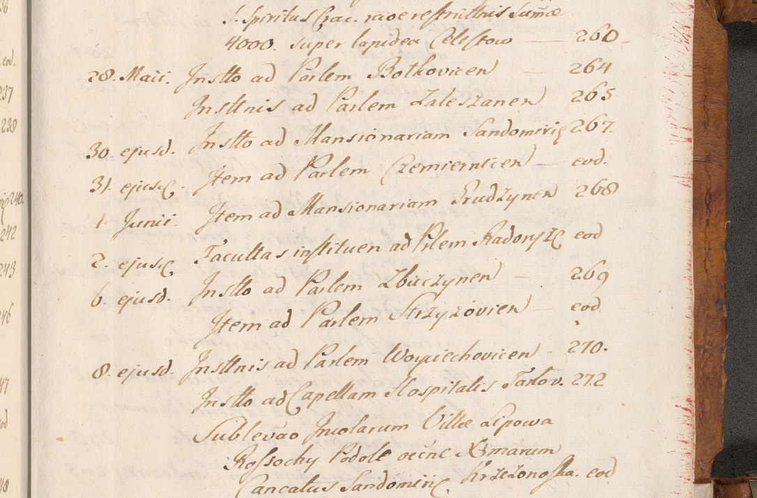 Zdjęcie nr 878 dla obiektu archiwalnego: Volumen V actorum episcopalium R. D. Joannis Małachowski, episcopi Cracoviensis, ducis Severiae per annos 1690 et 1691 acticatorum, quorum index ad finem praesentis voluminis exhibetur adnotatus